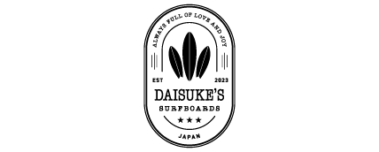 Daiske's surfboard